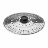 Stegepande lg Ibili 714227  26 cm Slvfarvet Metal Rustfrit stl #1