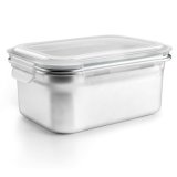 Madkasse Ibili 669316 Gr� Rustfrit st�l Rektangul�r 1,6 L #1