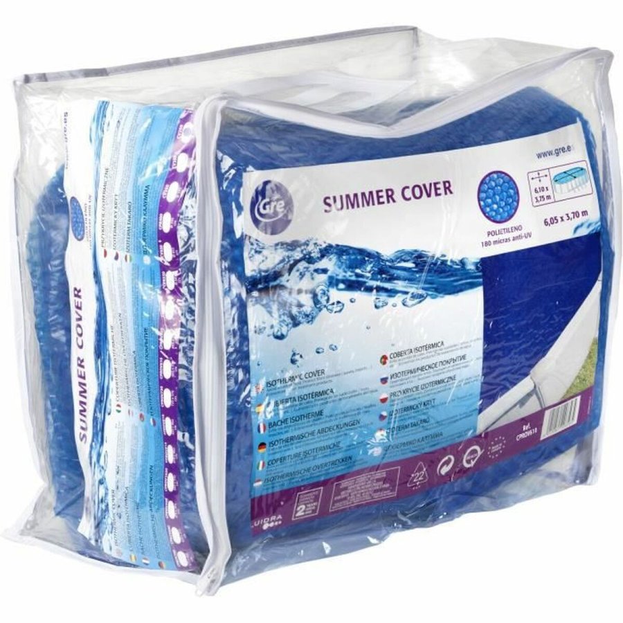 Swimmingpool Cover Gre CPROV610 Polyetylen Bl #1