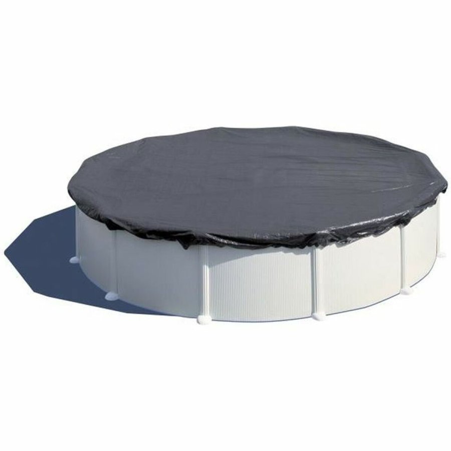 Swimmingpool Cover Gre CIPR451P Polyetylen  4,6 m Sort #1