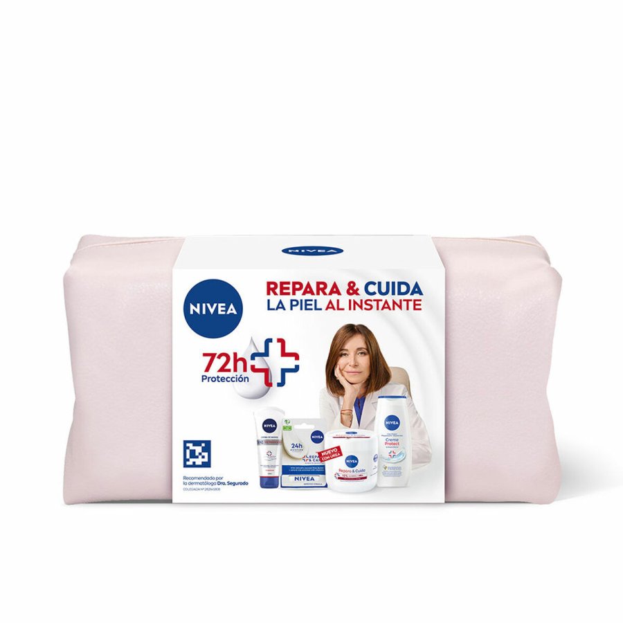 Unisex kosmetikst Nivea REPARA & CUIDA 4 Dele #1