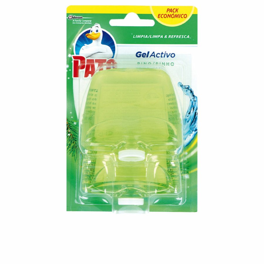 Toilet air freshener Pato Gel Activo Fyrretr 2 enheder Desinficerende #1