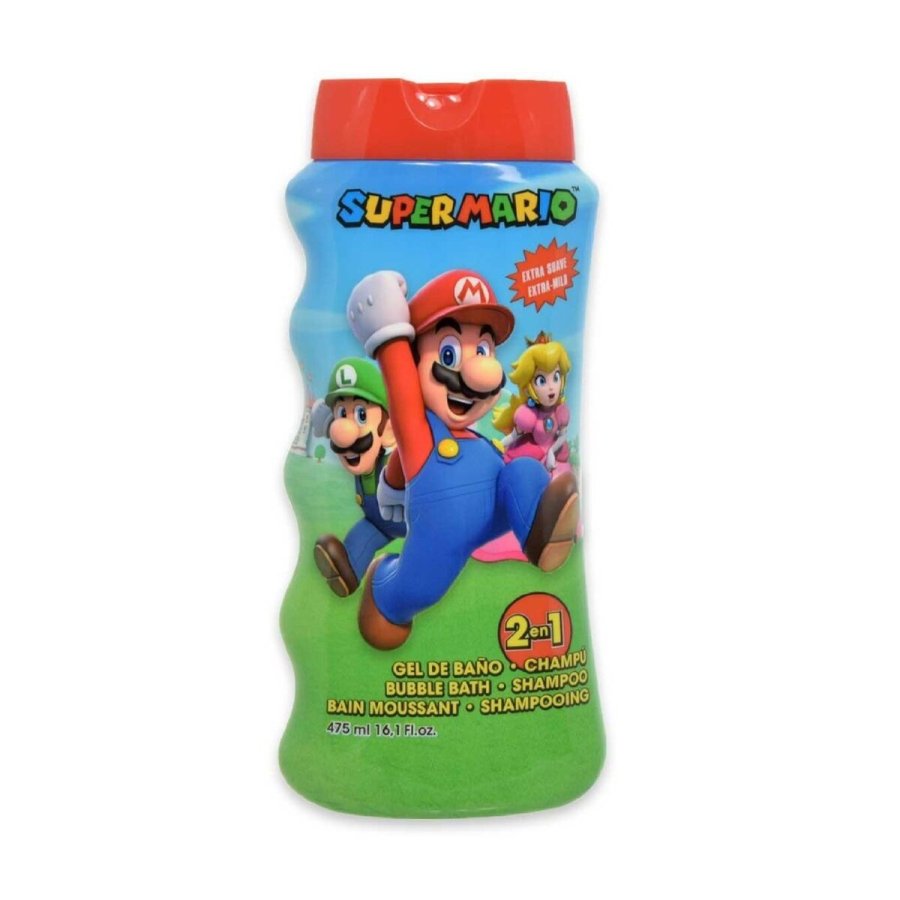 Gel og Shampoo 2 i 1 Lorenay 475 ml Super Mario Bros #1
