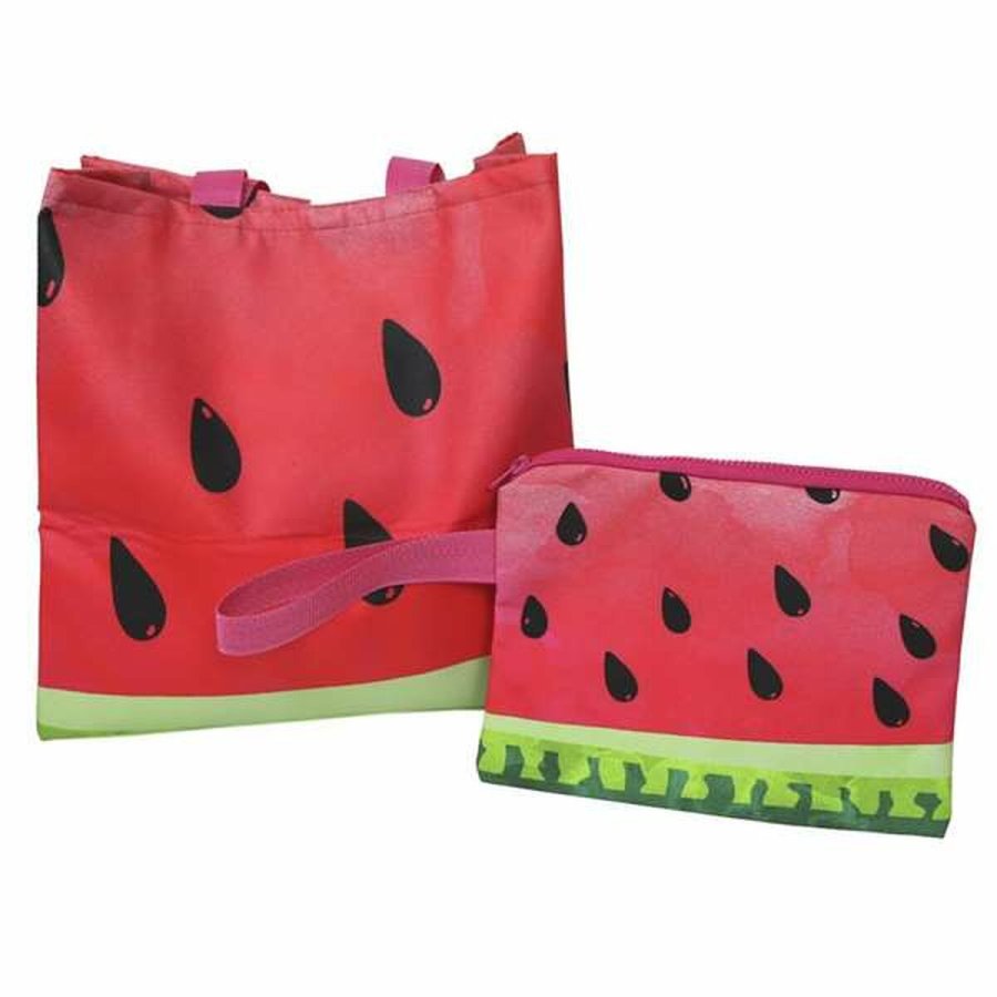 Strandtaske Secaneta 48 x 33 x 14 cm Vandmelon #3