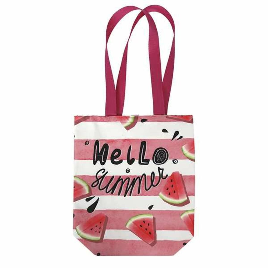 Strandtaske Secaneta 48 x 33 x 14 cm Vandmelon #1
