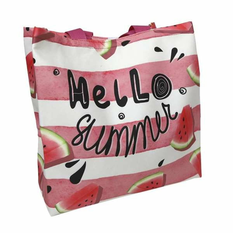 Strandtaske Secaneta 48 x 33 x 14 cm Vandmelon #2