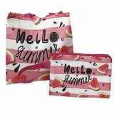 Strandtaske Secaneta 48 x 33 x 14 cm Vandmelon #3