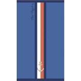 Strandhndklde Secaneta Portals Marinebl 90 x 165 cm Jacquard #1