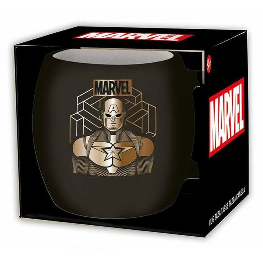 Kom med boks Marvel Keramik 360 ml #1