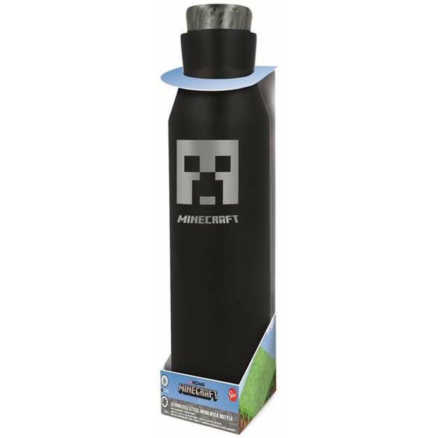 Flaske Minecraft Silikone Rustfrit stl Plastik 580 ml #1
