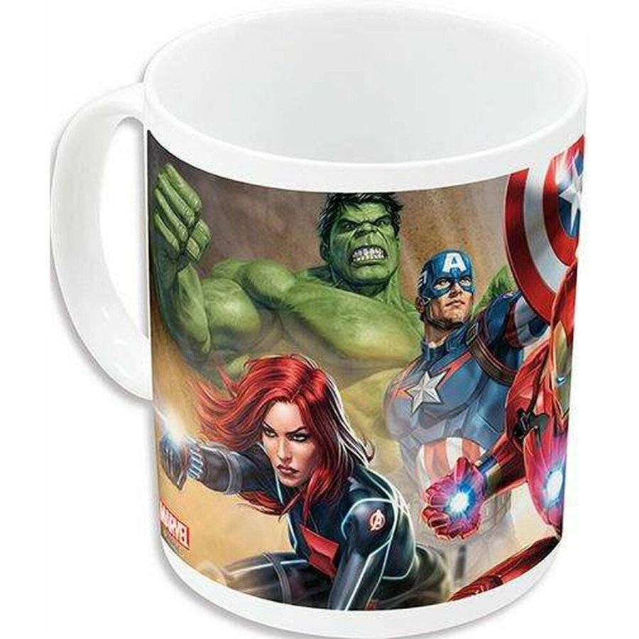 Krus The Avengers Infinity Hvid Keramik Rd (350 ml) #1