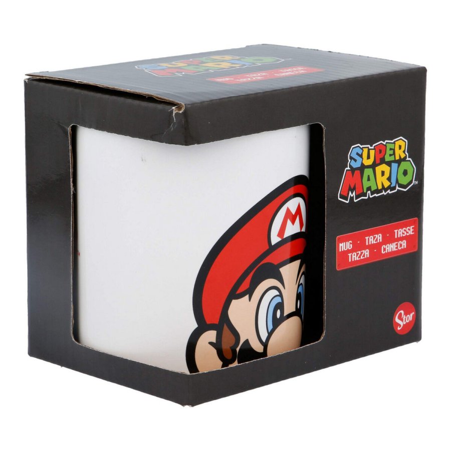 Krus i Keramik Super Mario Hvid 325 ml Brns Keramik #10
