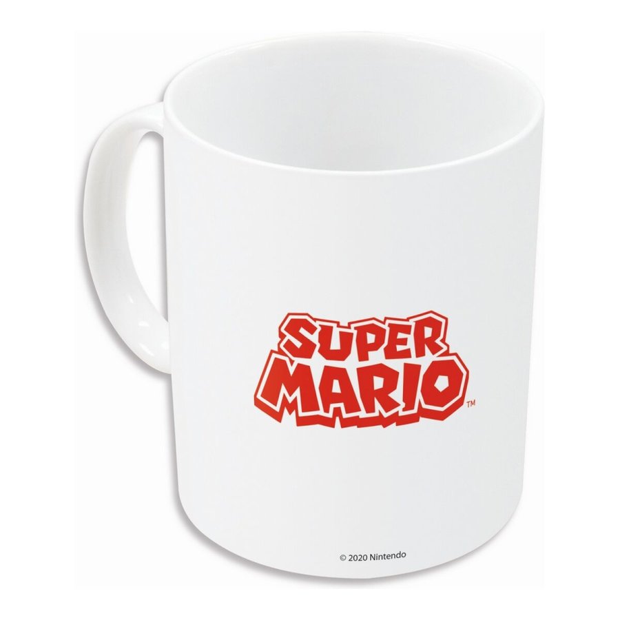 Krus i Keramik Super Mario Hvid 325 ml Brns Keramik #16