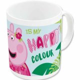Krus Peppa Pig Having fun Keramik Lyserd (350 ml) #1
