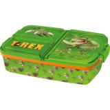 Madkasse med rum til bestik Stor Dinosaur (6,7 x 16,5 x 19,5 cm) #10