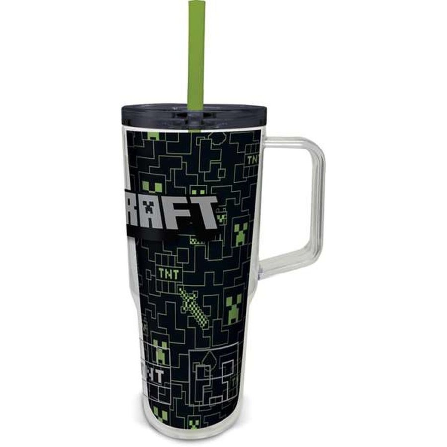 Termokop med l�g Minecraft Iconicmono 860 ml #1
