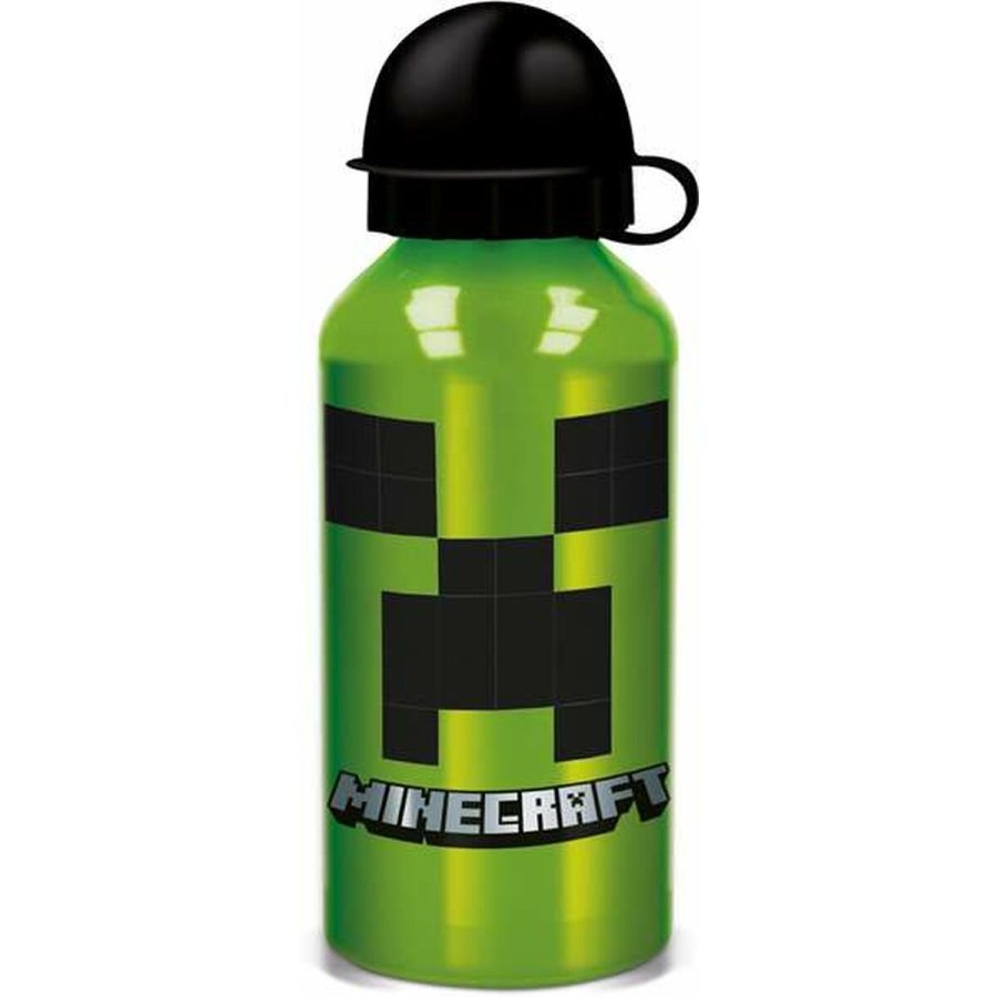 Flaske Minecraft Creeper Green 400 ml Silikone Aluminium #1