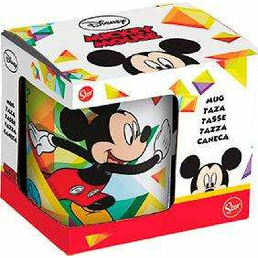 Krus Mickey Mouse Happy smiles Bl Rd Keramik 350 ml #5