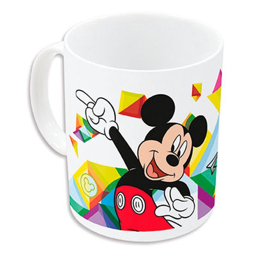 Krus Mickey Mouse Happy smiles Bl Rd Keramik 350 ml #3