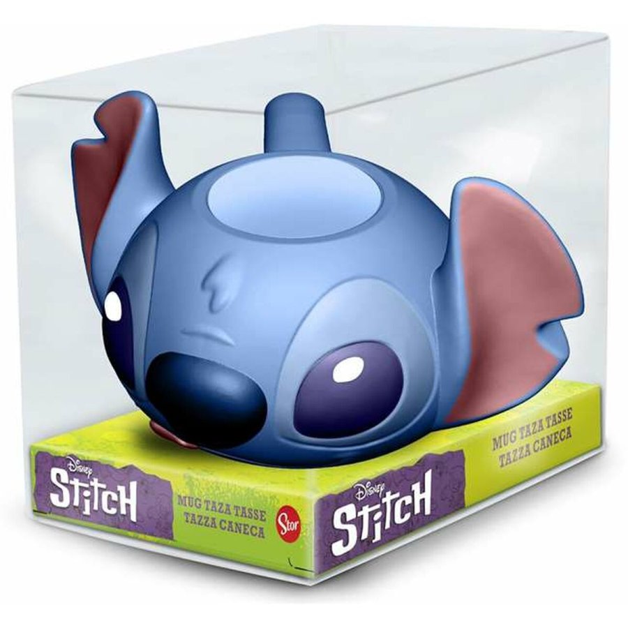 Kom med boks Stitch Keramik 360 ml #1
