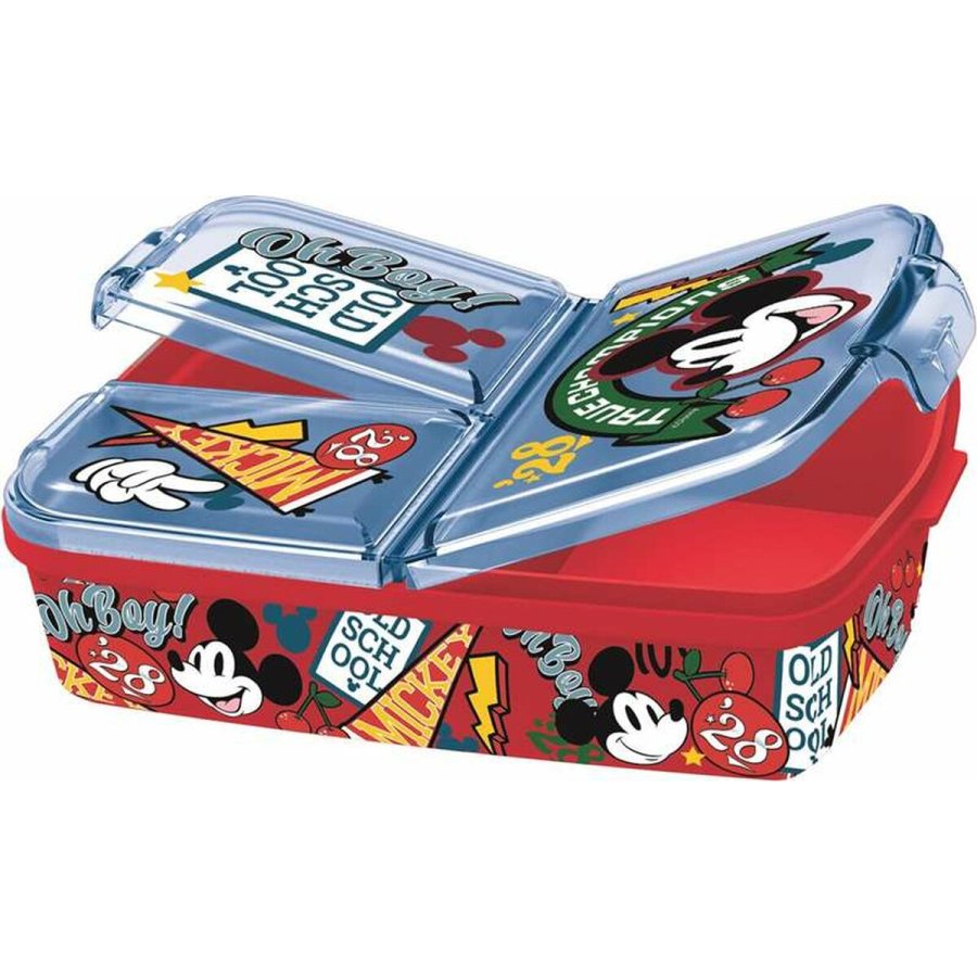 Madkasse med tilbehr Mickey Mouse Multiple Mickey True Champions #1