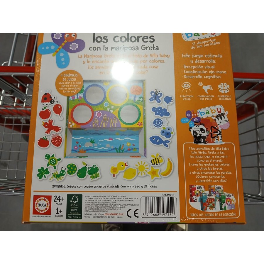 Lrerigt Spil Educa Descubre los Colores con La Mariposa Greta (ES) #2