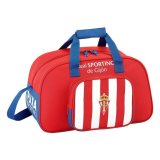 Sportstaske Real Sporting de Gijn Rd Hvid (40 x 24 x 23 cm) #1