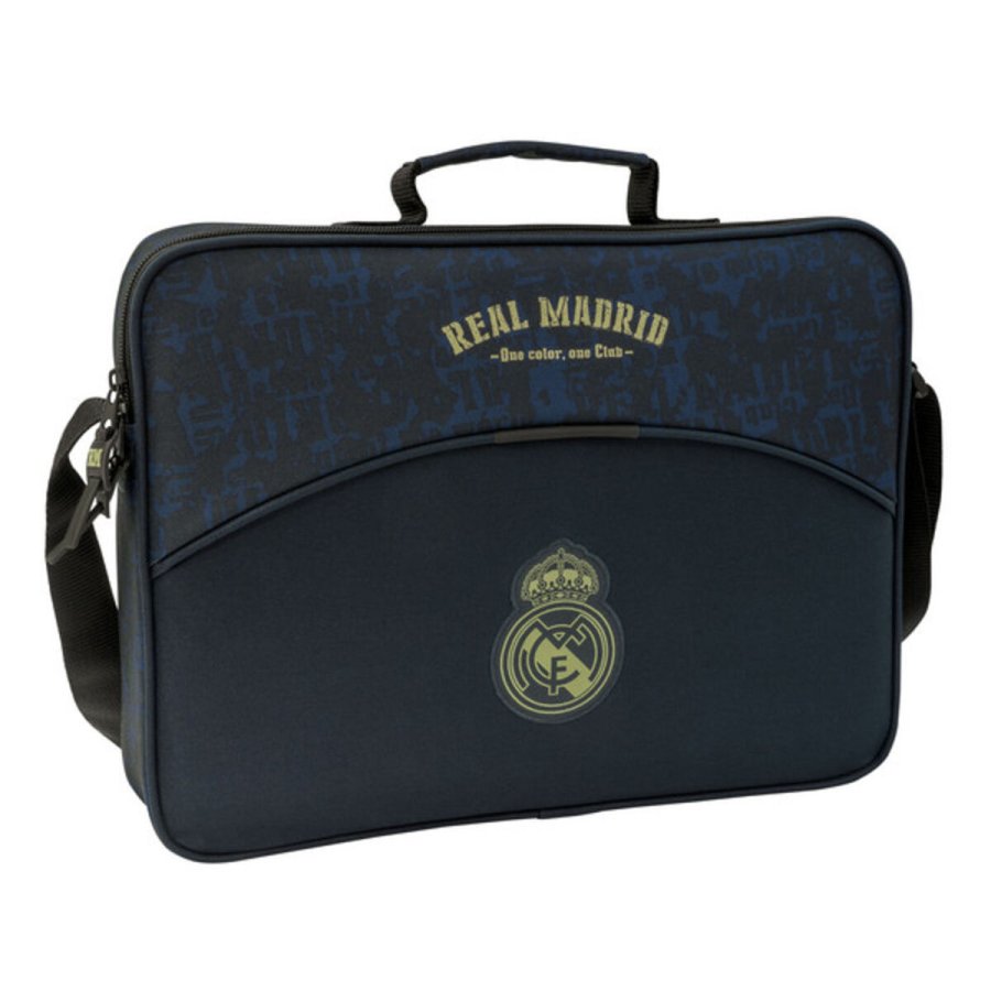 Skole skoletaske Real Madrid C.F. Marinebl (38 x 28 x 6 cm) #2