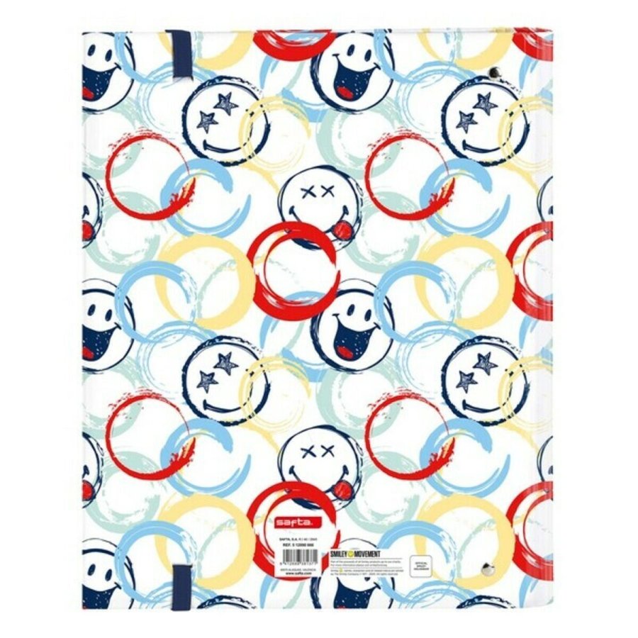 Ringbind Smiley 512090666 Multifarvet (27 x 32 x 3.5 cm) #3