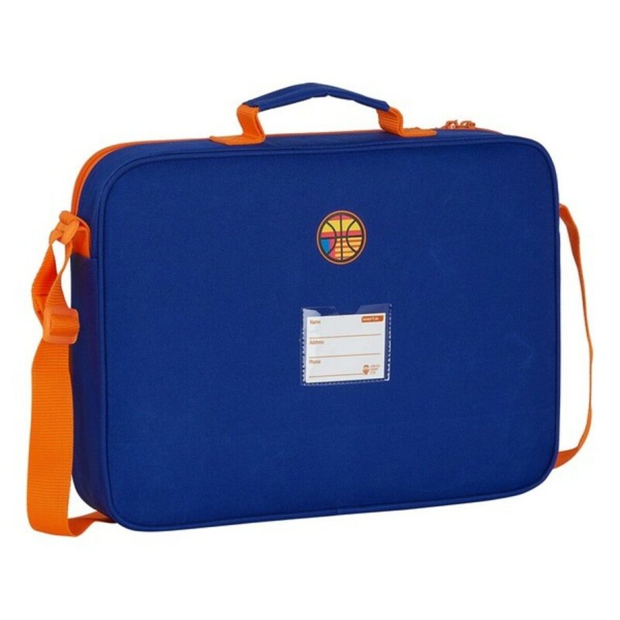 Skole skoletaske Valencia Basket Bl Orange (38 x 28 x 6 cm) #2