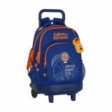 Skolerygsk med Hjul Compact Valencia Basket M918 Bl Orange (33 x 45 x 22 cm) #1