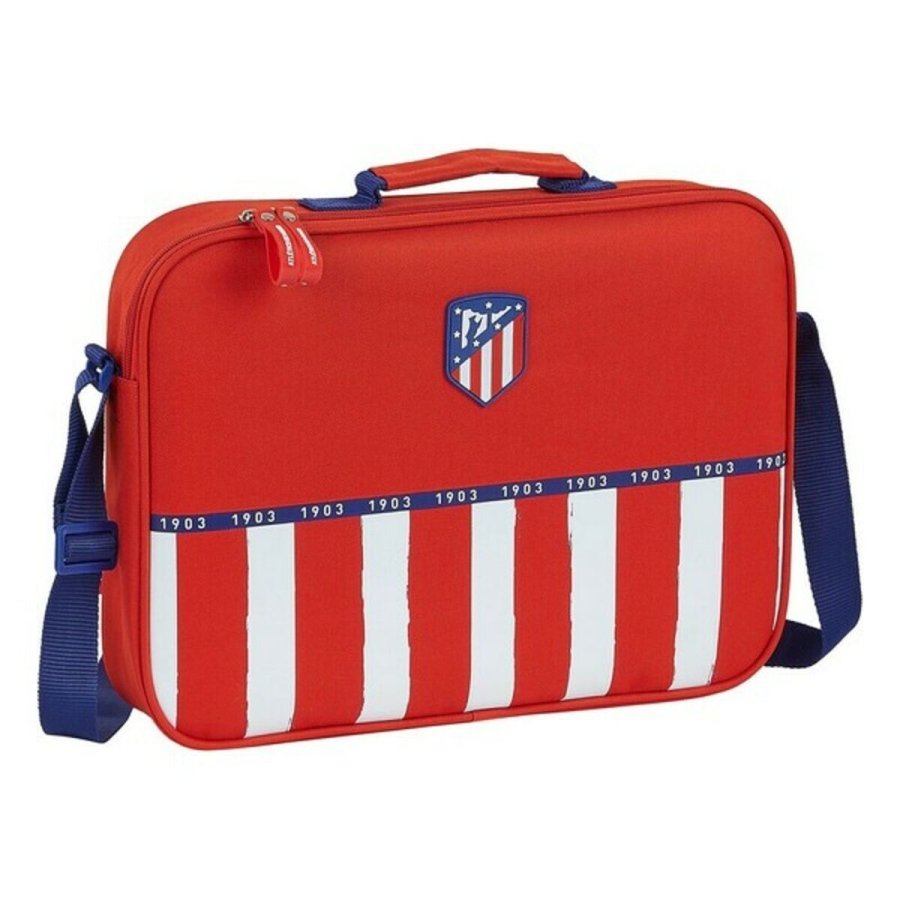 Skole skoletaske Atltico Madrid Rd Bl Hvid (38 x 28 x 6 cm) #1