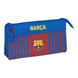 Tredobbelt bretaske F.C. Barcelona M744 22 x 12 x 3 cm Rdbrun Marinebl #1