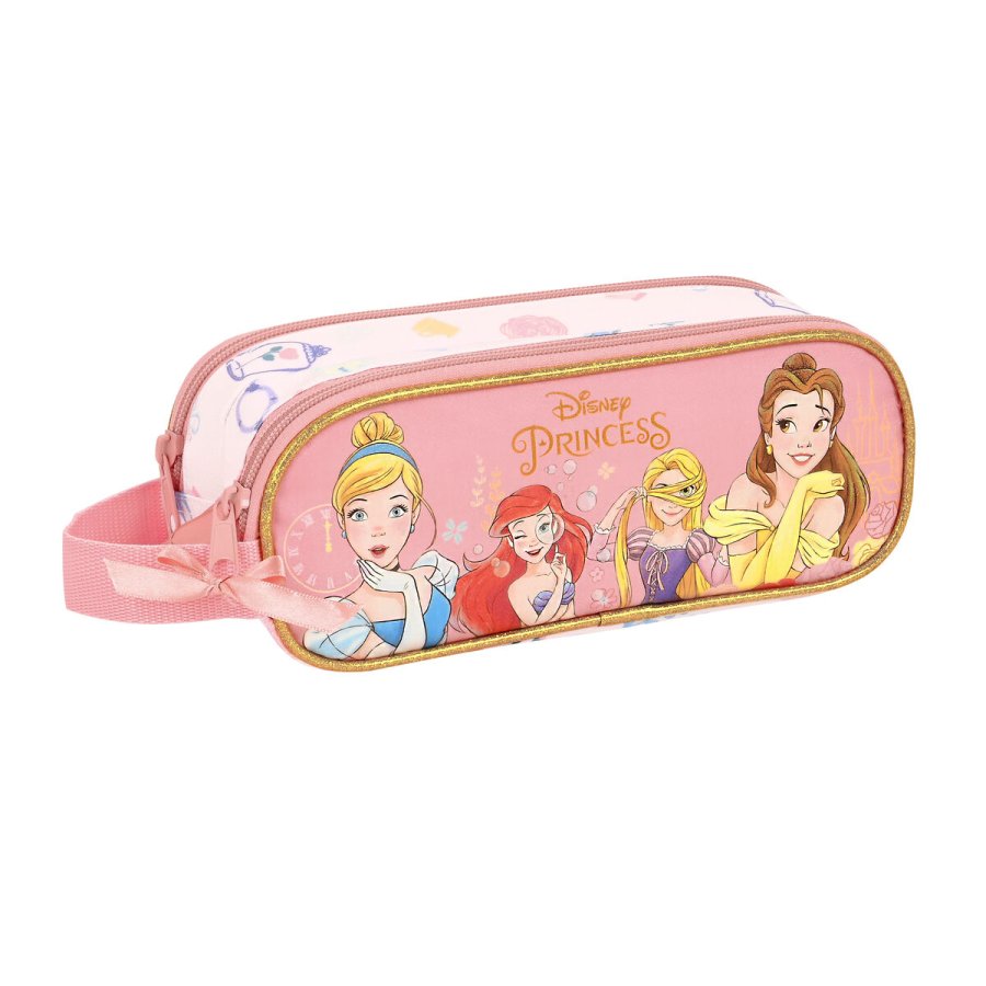 Dobbelt carry-all Disney Princess Dream it Pink 21 x 8 x 6 cm #1