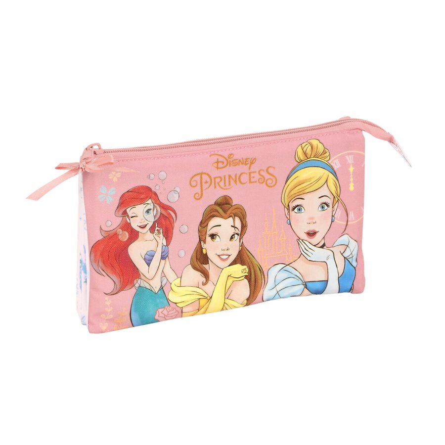 Tredobbelt bretaske Princesses Disney Dream it Pink 22 x 12 x 3 cm #1