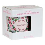 Krus Vicky Martn Berrocal Rosebloom Keramik Multifarvet (350 ml) #3