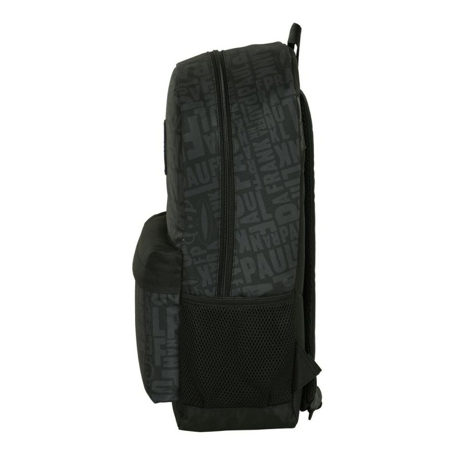 Skoletaske Paul Frank Team player Sort 30 x 46 x 14 cm #2