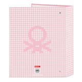 Ringbind Benetton Vichy Pink A4 27 x 33 x 6 cm #2