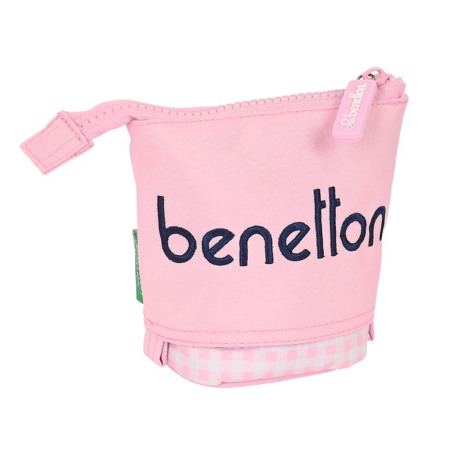 Penalhus Kop Benetton Vichy Pink (8 x 19 x 6 cm) #6