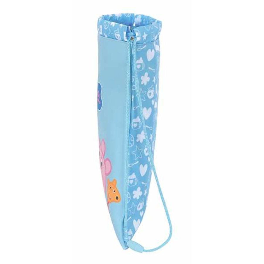 Rygsk med Snore Peppa Pig Lysebl 26 x 34 x 1 cm #3