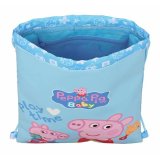 Rygsk med Snore Peppa Pig Lysebl 26 x 34 x 1 cm #4