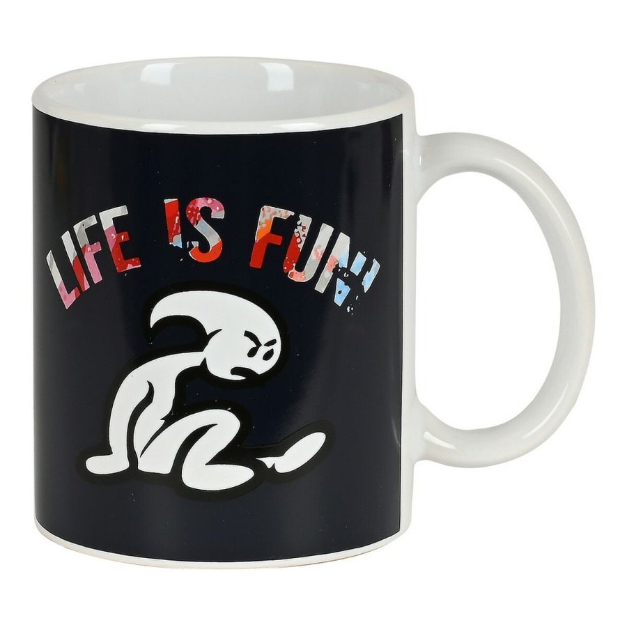 Krus El Nio Life is fun Keramik Multifarvet (350 ml) #1