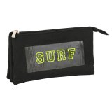 Tredobbelt bretaske Safta Surf Sort (22 x 12 x 3 cm) #1