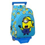 Skolerygsk med Hjul Minions Minionstatic Bl 26 x 34 x 11 cm #1