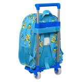 Skolerygsk med Hjul Minions Minionstatic Bl 26 x 34 x 11 cm #3
