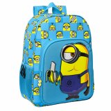 Skoletaske Minions Minionstatic Bl 33 x 42 x 14 cm #1