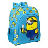 Skoletaske Minions Minionstatic Bl 32 x 38 x 12 cm #1