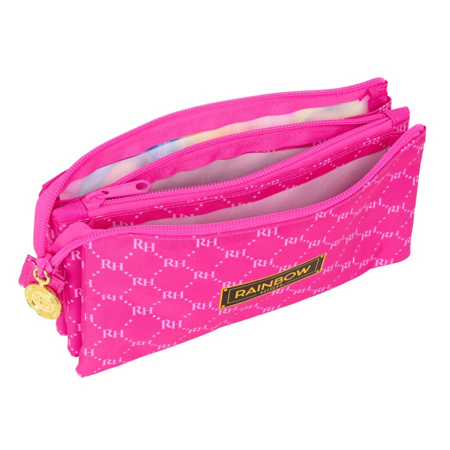 Tredobbelt bretaske Rainbow High Fuchsia (22 x 12 x 3 cm) #2