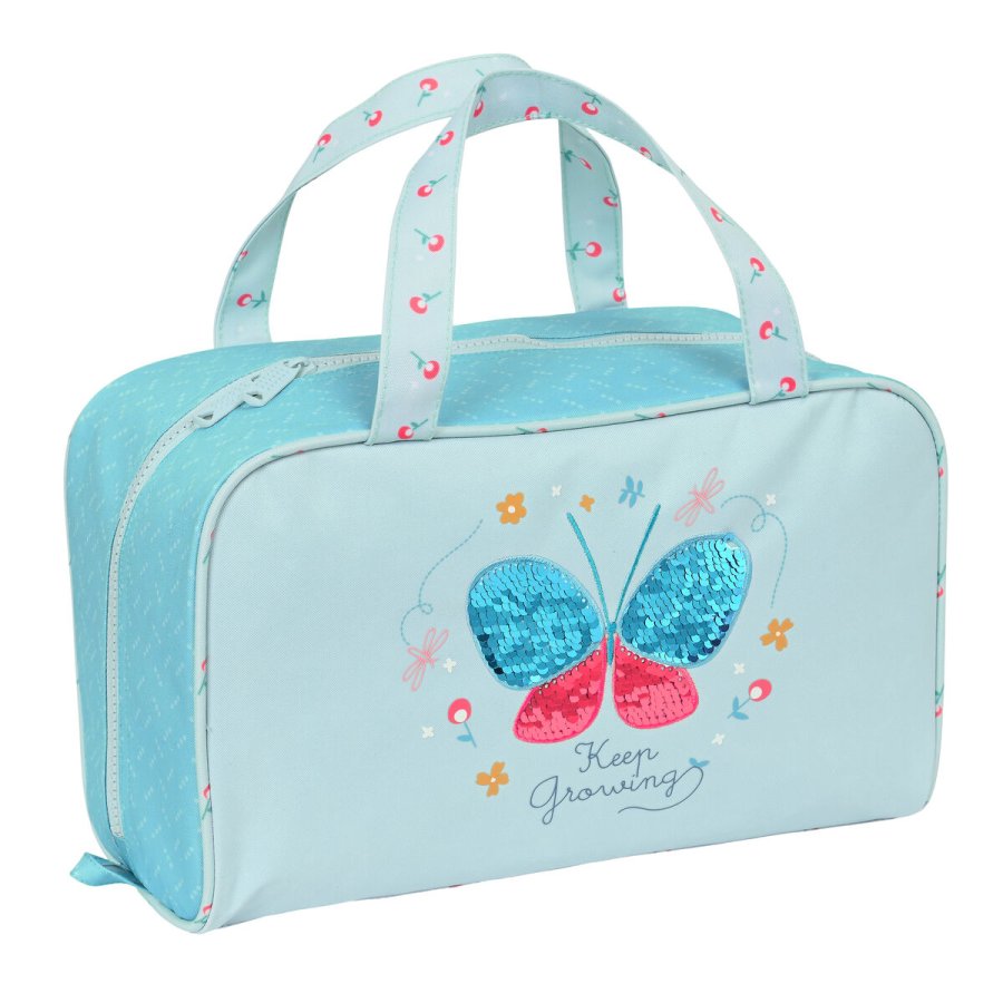 Skoletoilettaske BlackFit8 Mariposa Bl 31 x 14 x 19 cm #1