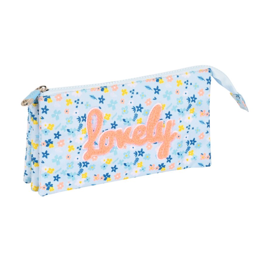 Tredobbelt bretaske Moos Lovely Bl 22 x 12 x 3 cm #1